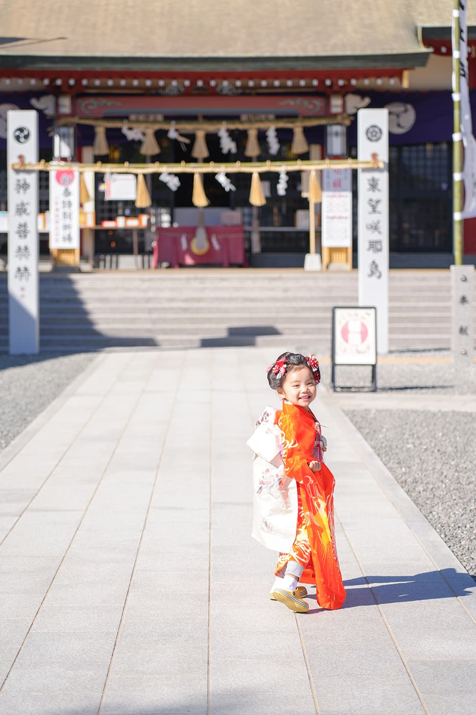 七五三・七草撮影：鹿児島市の写真館フォトスタジオMRU(エムル)